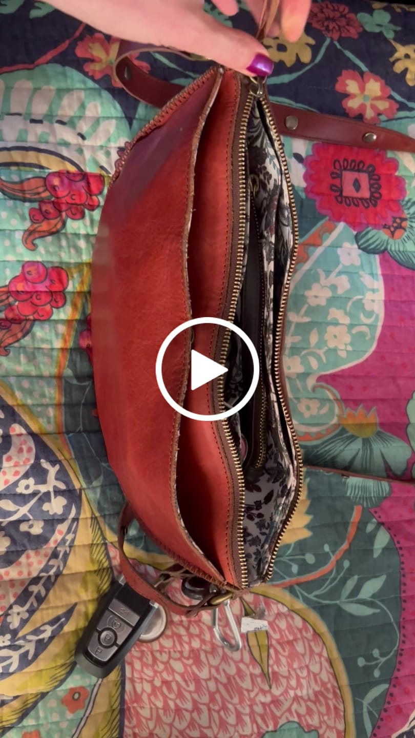 Customer video review of Extended Cognac Straps