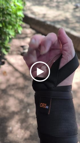 Customer video review of Muñequeras ORX