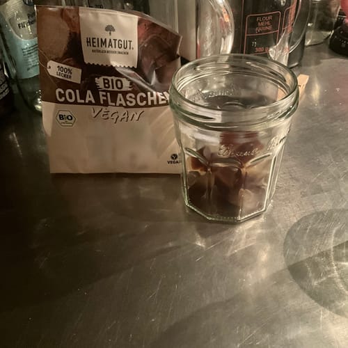 Customer photo review of Bio Fruchtgummi Cola Flaschen