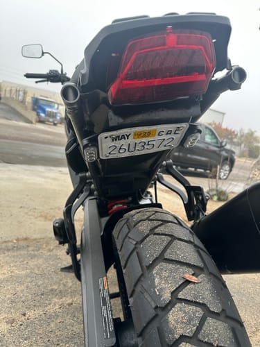 Customer photo review of Plug-&-Play Front T3 Turn Signal Upgrade Kit for Harley-Davidson Pan America 1250