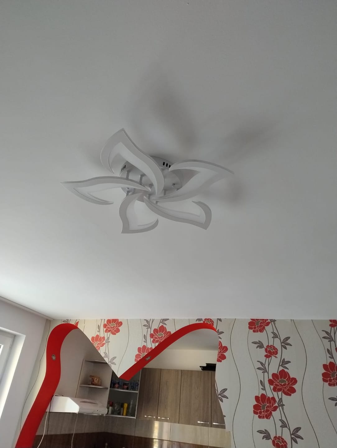 Customer photo review of Lustra LED NARCISSE Telecomanda Echivalent 500W