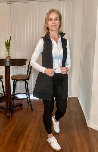 Customer photo review of Carefree Extra Long Vest