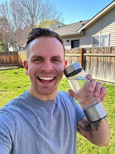 Customer photo review of Supori Hydrix® - Hydrogen Water Bottle