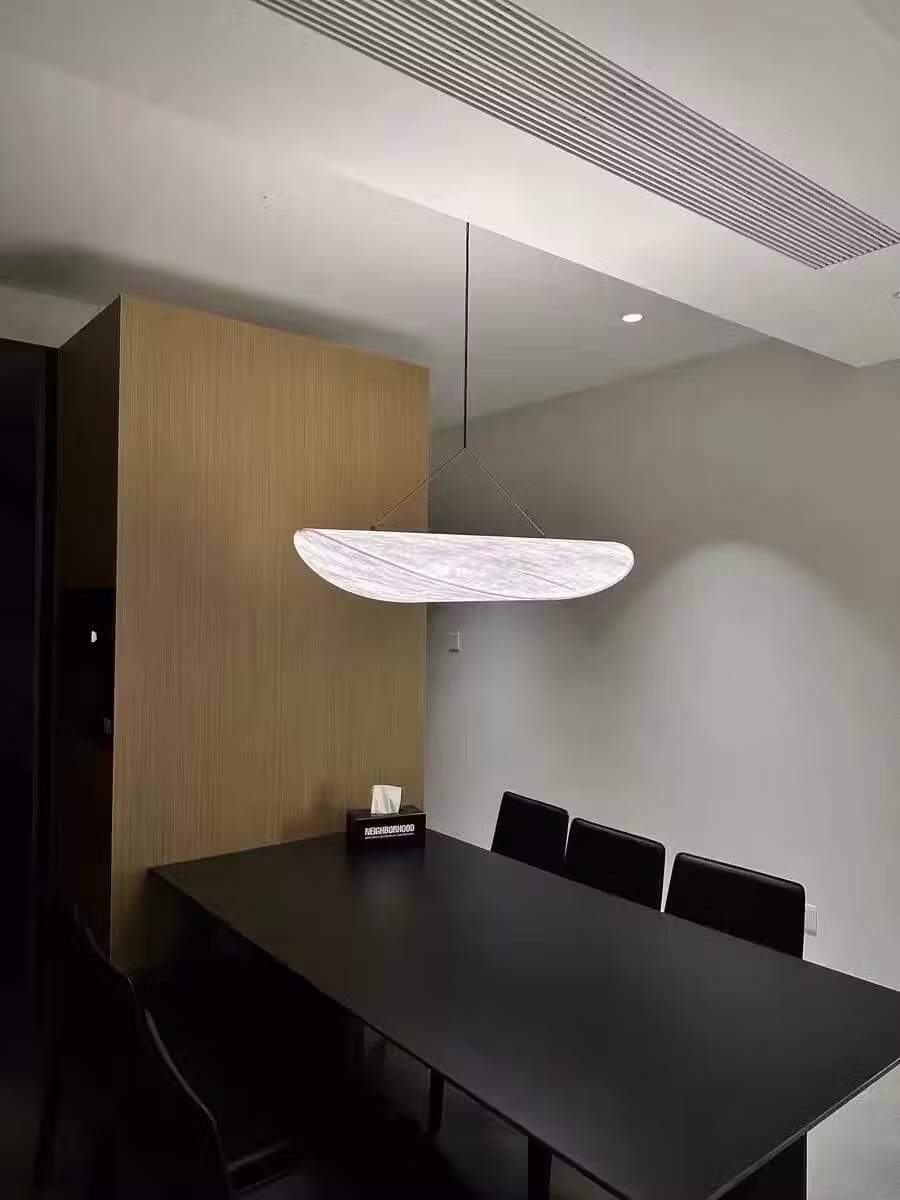 Customer photo review of Floating Cloud Tyvek Pendant Light
