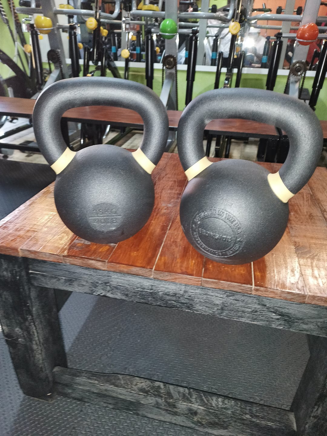 Customer photo review of Kettlebell Premium 4 a 36 kg IRONSIDE