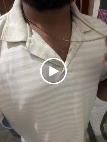 Customer video review of Midnight Prism Necklace- Gold