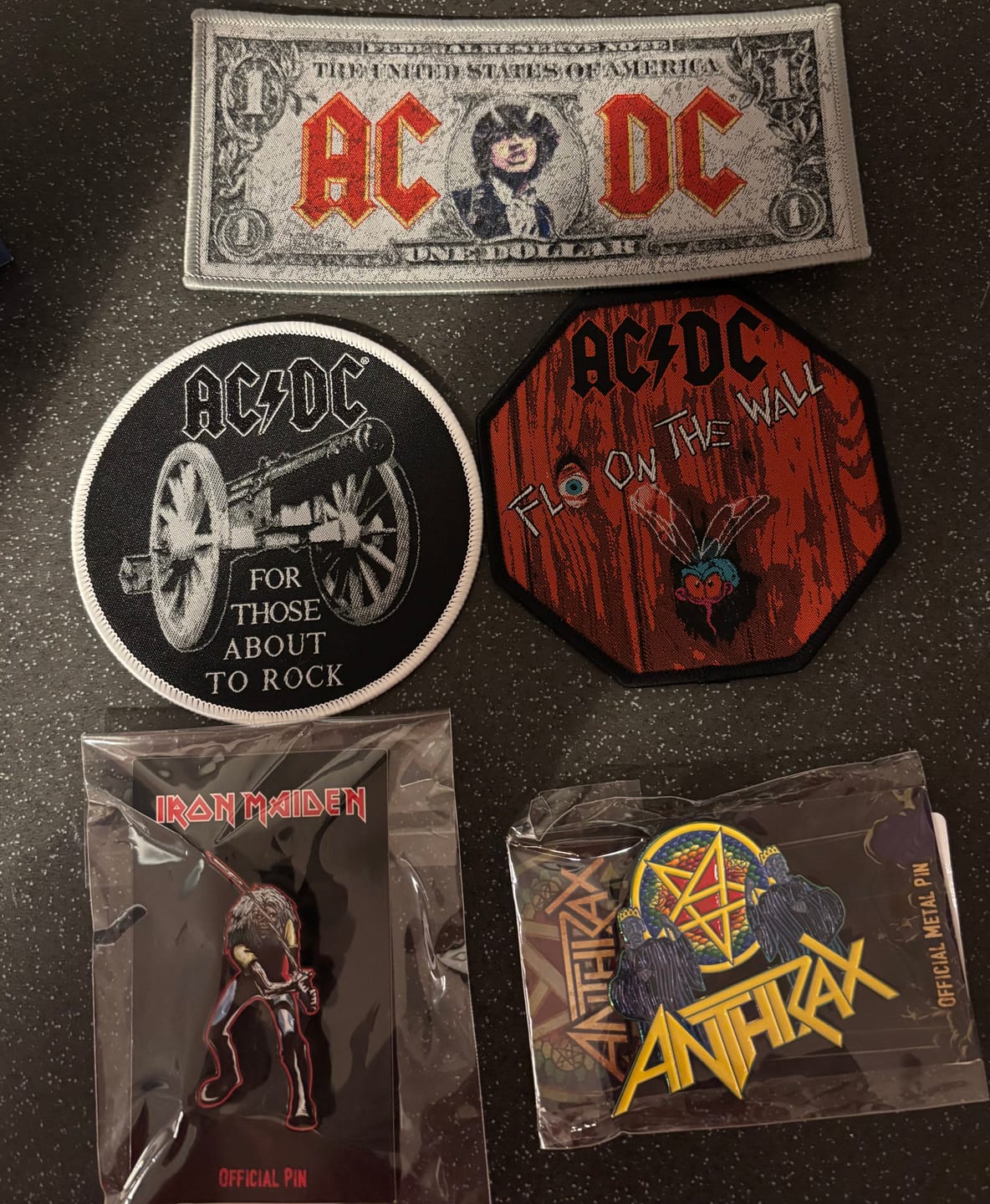 Customer photo review of AC/DC - Moneytalks - Strip Patch