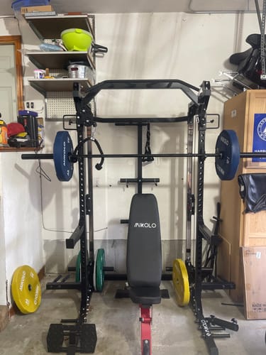 Customer photo review of MIKOLO HR05 Home Gym Package