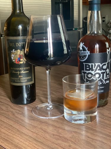 Customer photo review of BLACKTOOTH 7 YEAR AMERICAN RYE WHISKEY (750mL)