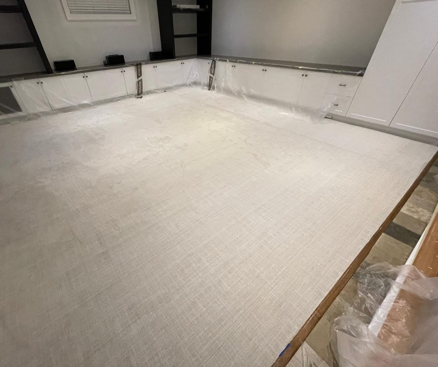 Customer photo review of Isabelle Pet-Friendly Ivory Rug