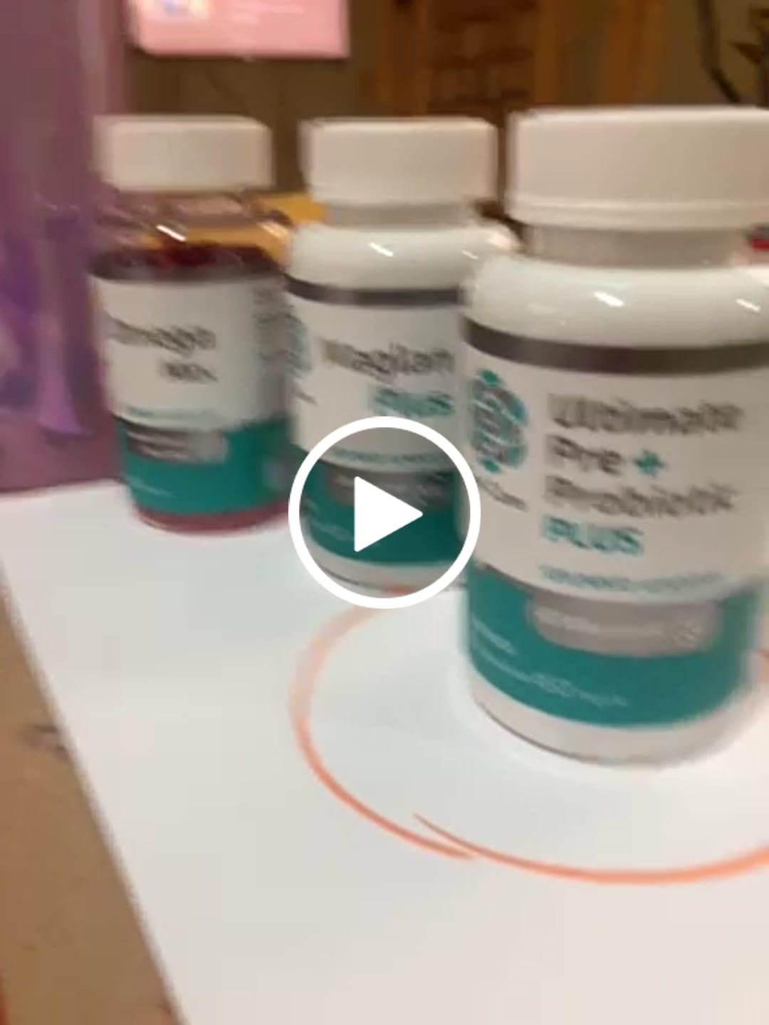 Customer video review of Ultimate Pre Probiotic Plus Fort Core