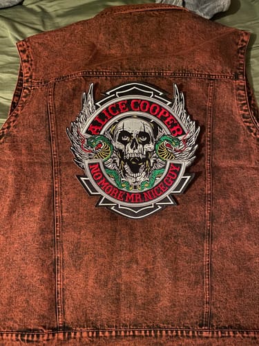 Customer photo review of The Altars Of Redness - Vest