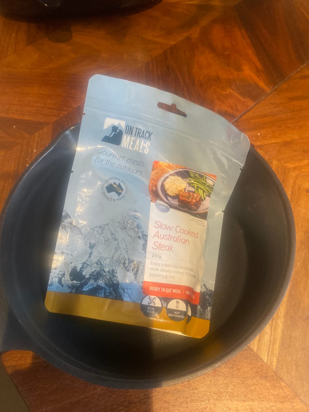 Customer photo review of Best Hiking Food - Slow-cooked Australian Steak
