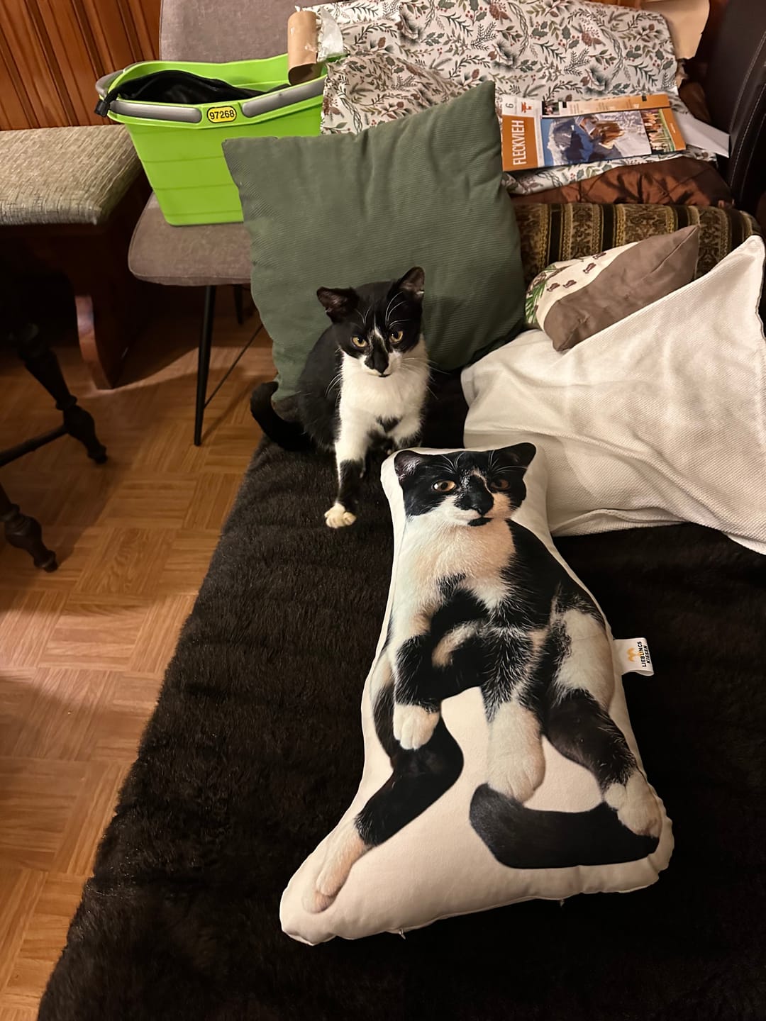 Customer photo review of Kuschelstoff