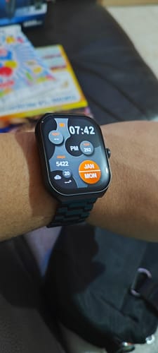 Customer photo review of Smartwatch reloj inteligente | STF Kronos Iron | Pantalla AMOLED Protección IP67 Contesta llamadas