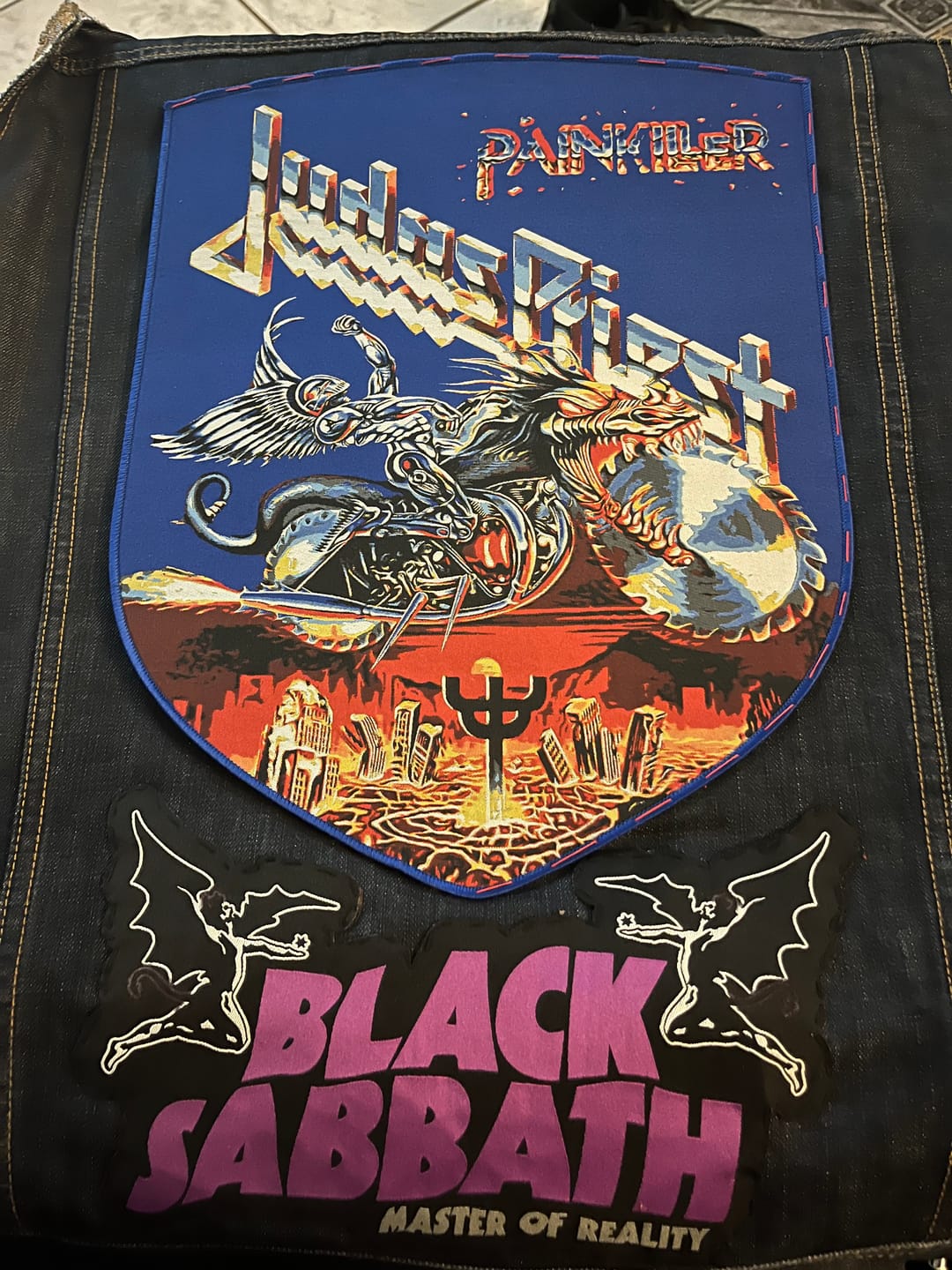 Customer photo review of Judas Priest - Painkiller - Backpatch