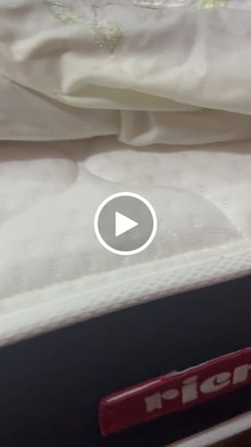 Customer video review of Super Soft Foam Single Layer Pocket Spring Mattress