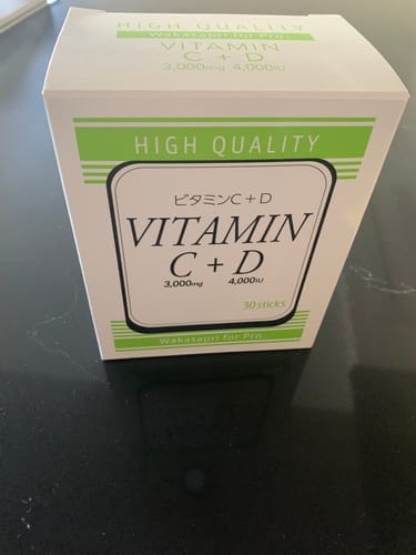 Customer photo review of ビタミンC+D -Wakasapri for Pro.