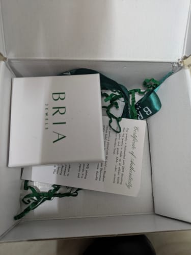 Customer photo review of HALO RING - Fine Silver