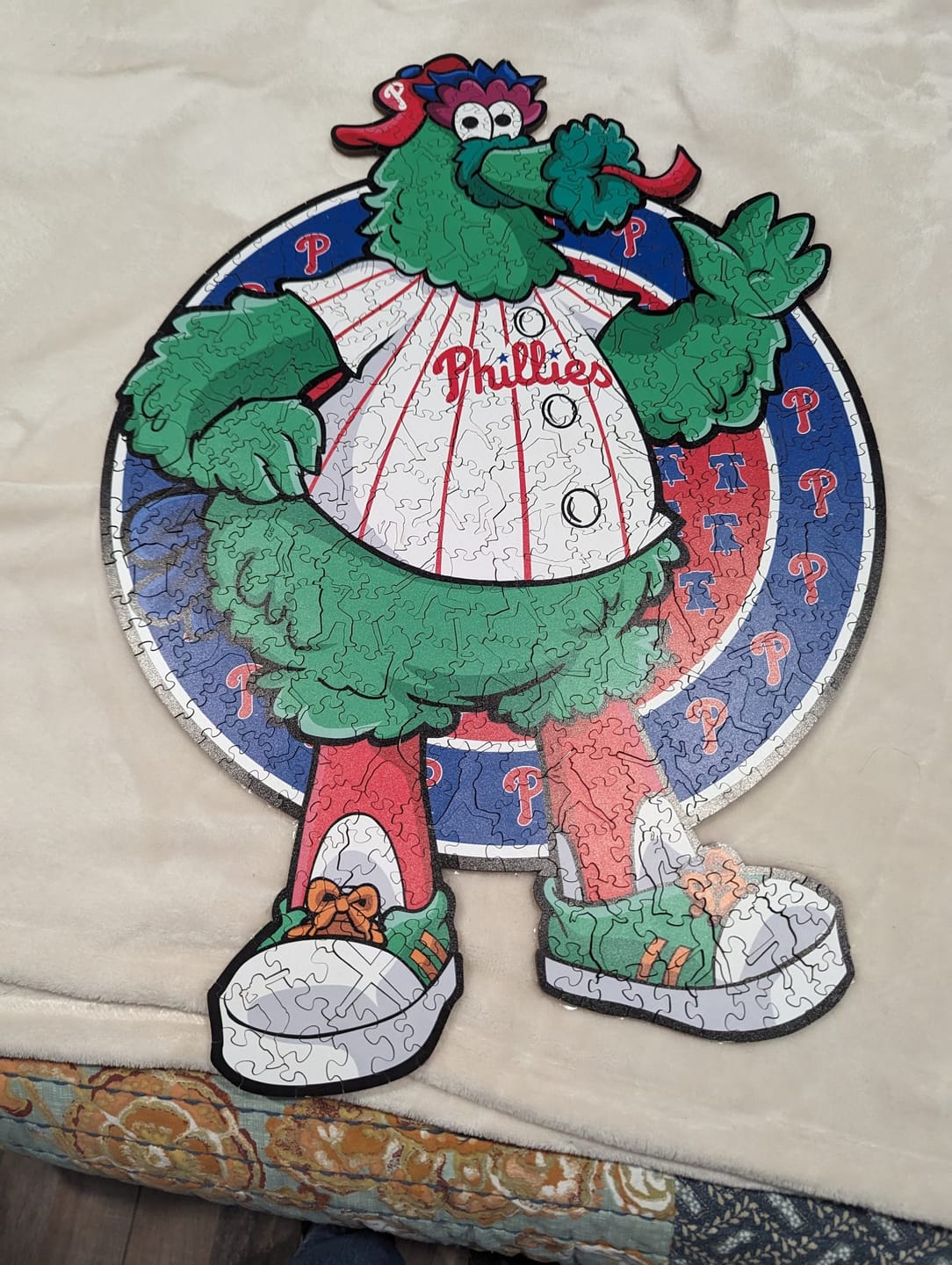 Customer photo review of Philadelphia Phillies™ Mascot - Wooden Puzzle