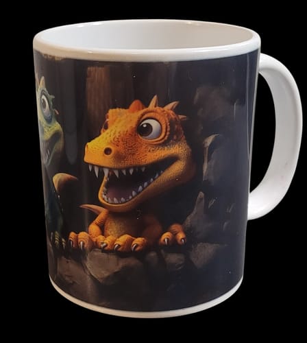 Customer photo review of 330ml (11oz) Mok klasse A+ Wit Glans voor sublimatie