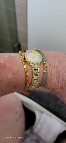 Customer photo review of Tibetan Bracelet of Fortune