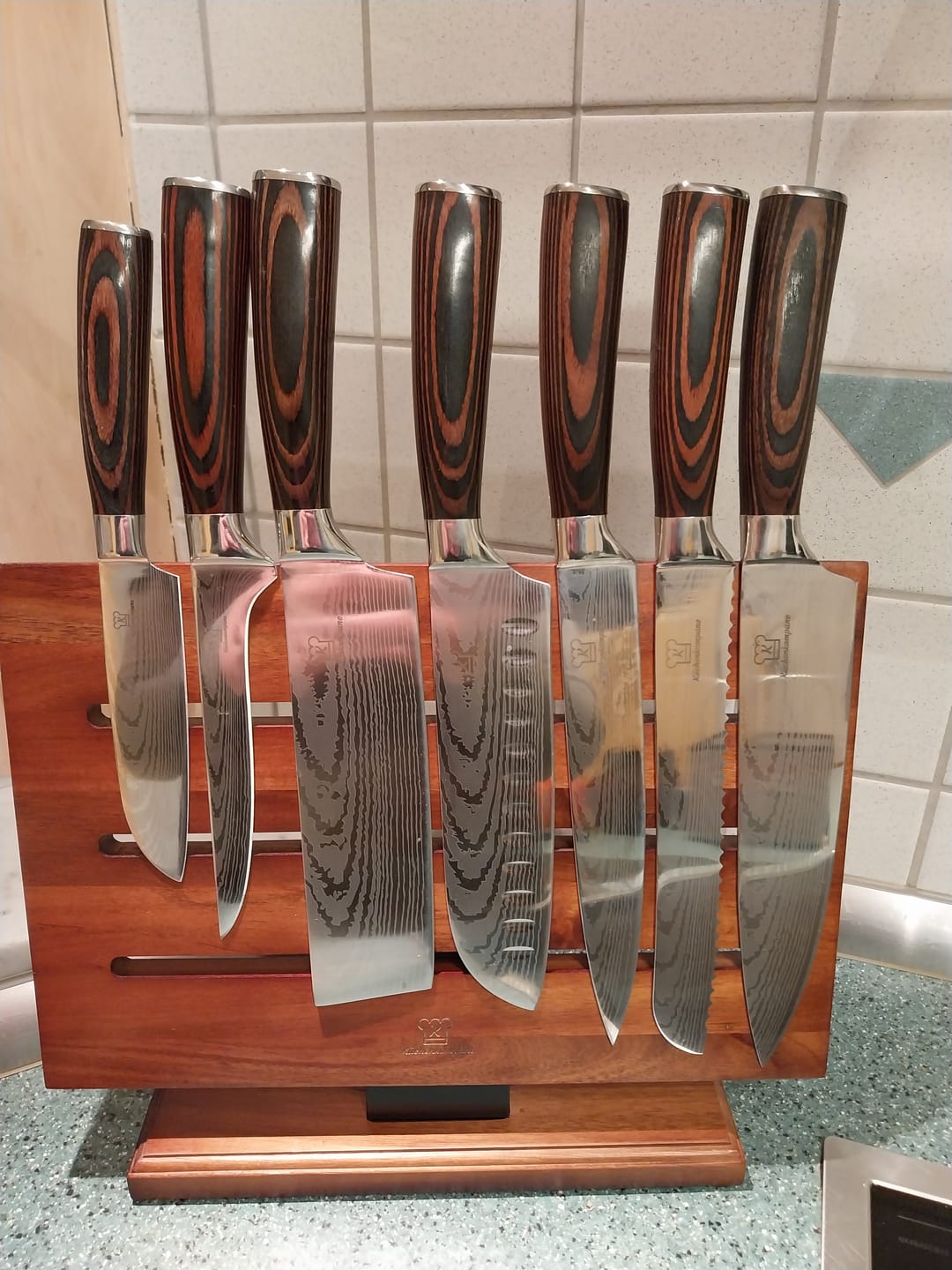 Customer photo review of Jishaku Messerblock