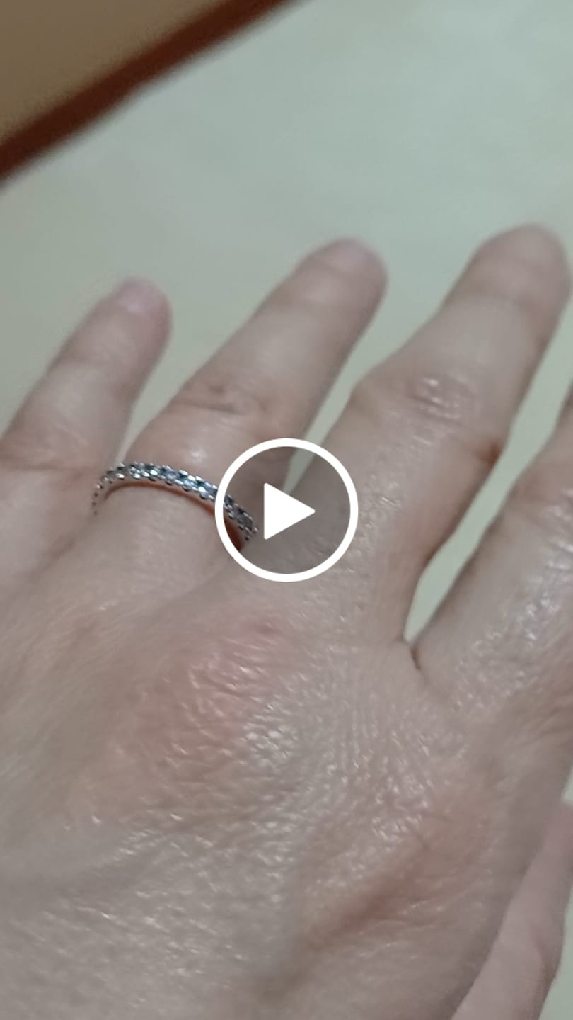 Customer video review of Anillo Abrillantado