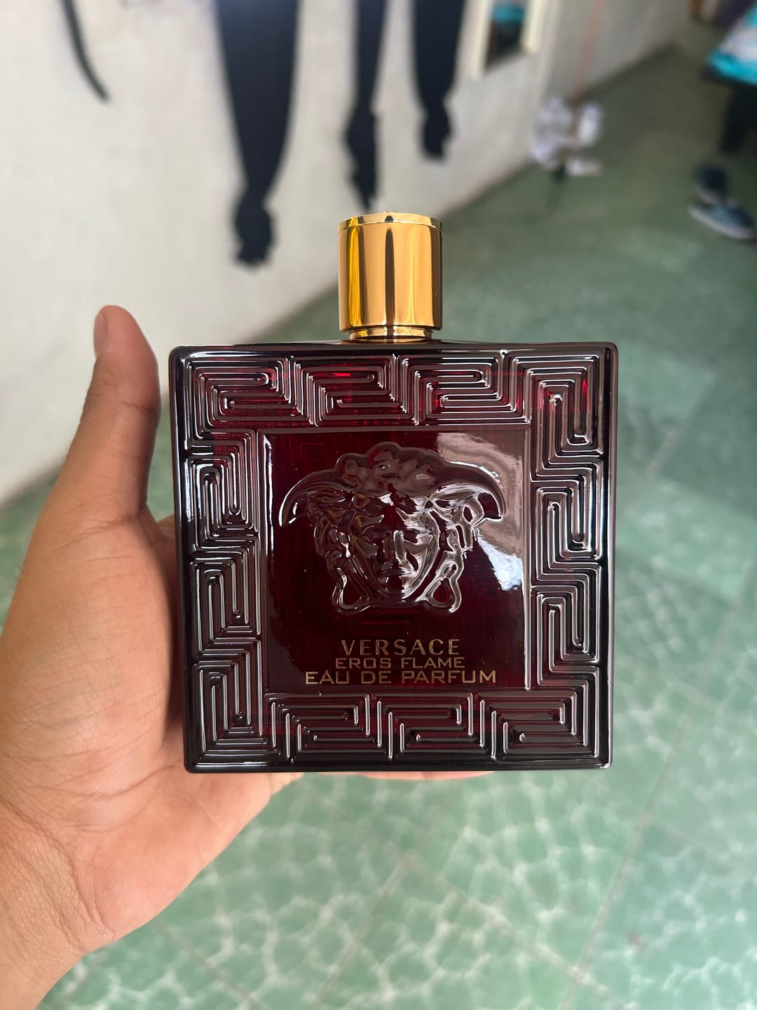Customer photo review of Perfume Versace Eros Flame 200ml EDP