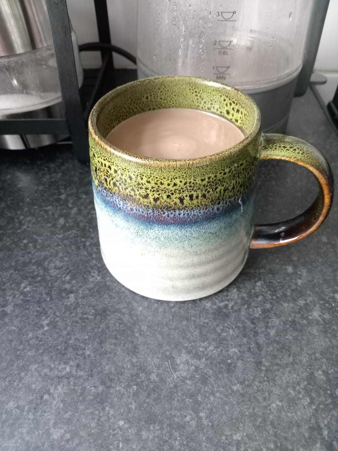 Customer photo review of Belleek Living Aura Mug Set of 4
