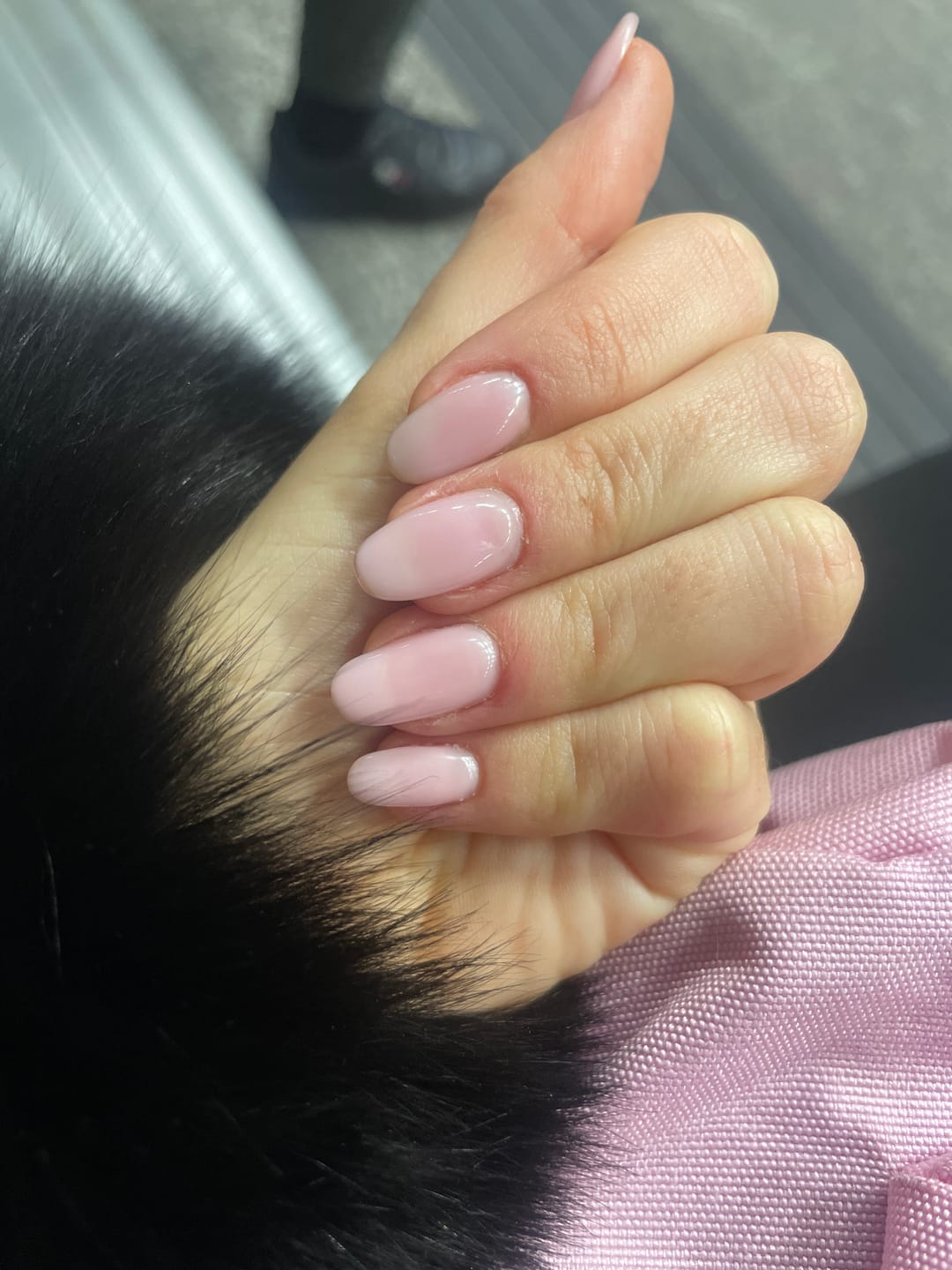 Customer photo review of Smalto Semipermanente LCI -  Latte trasparente rosino