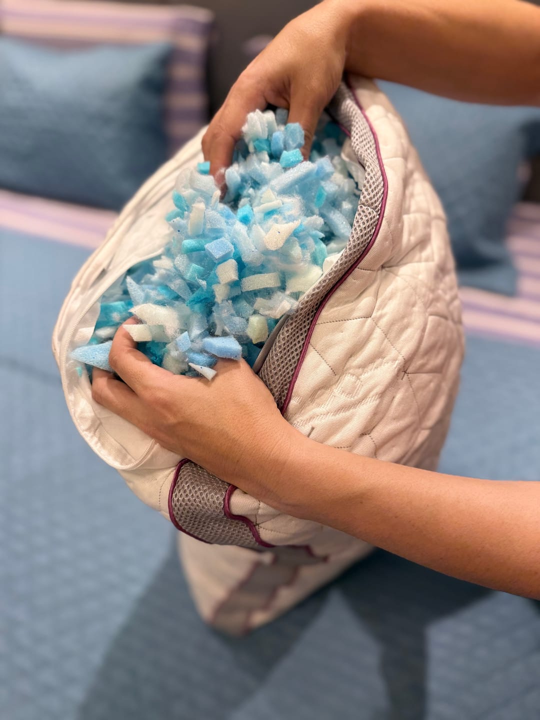 Customer photo review of Adjustable Pillow SnowTouch™