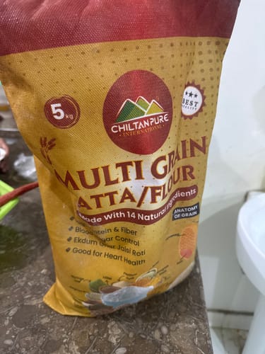 Customer photo review of Multi Grain Atta / Flour - Made with 14 Natural Ingredients