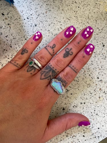 Customer photo review of Cotton Candy Cloud Silver