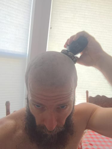 Customer photo review of Ubesværet hovedbarberingssæt