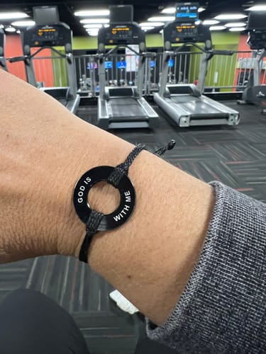 Customer photo review of GOD IS WITH ME - Encircle Faithlet