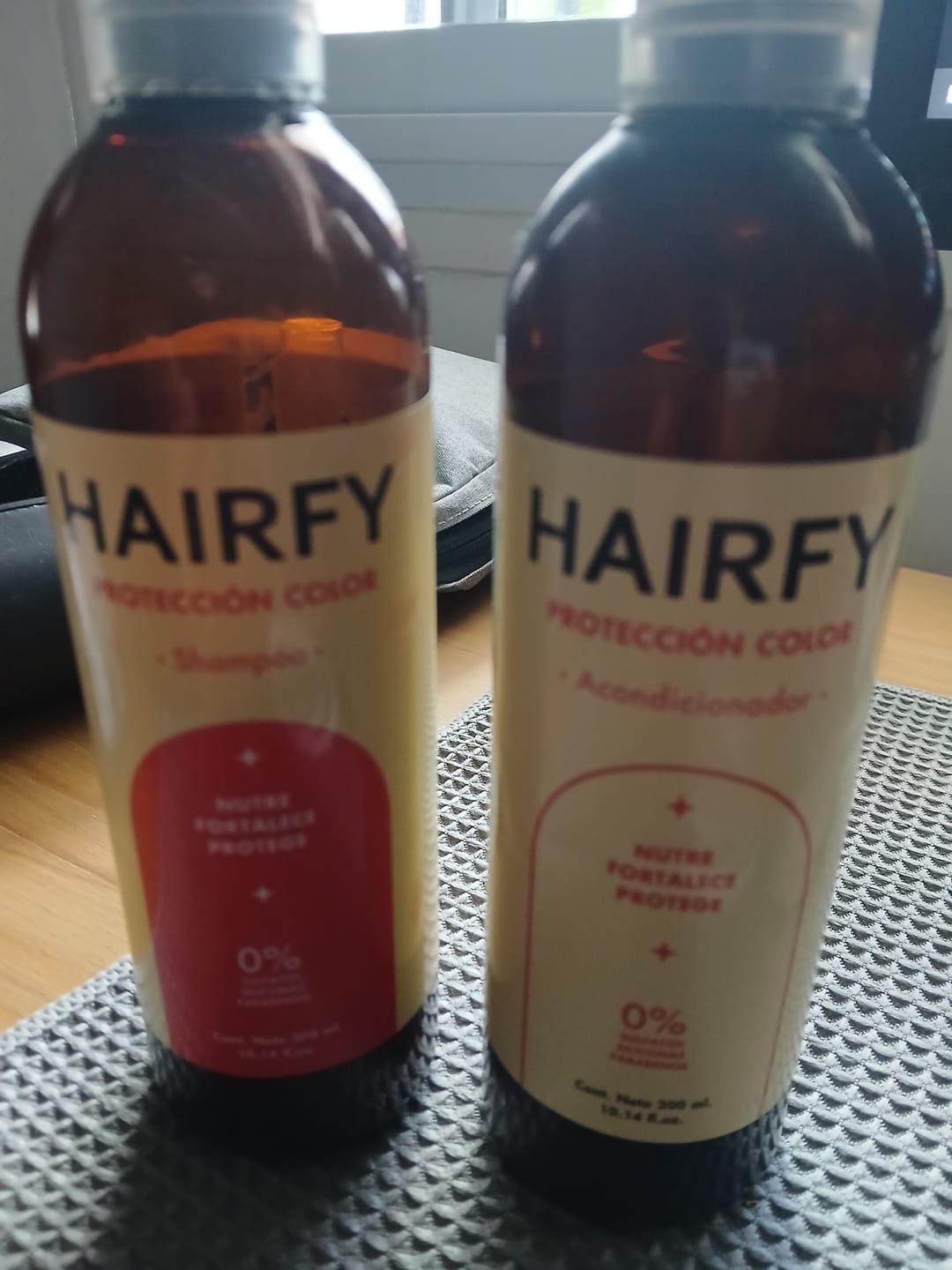 Customer photo review of Combo Protección Color - Shampoo y Acondicionador