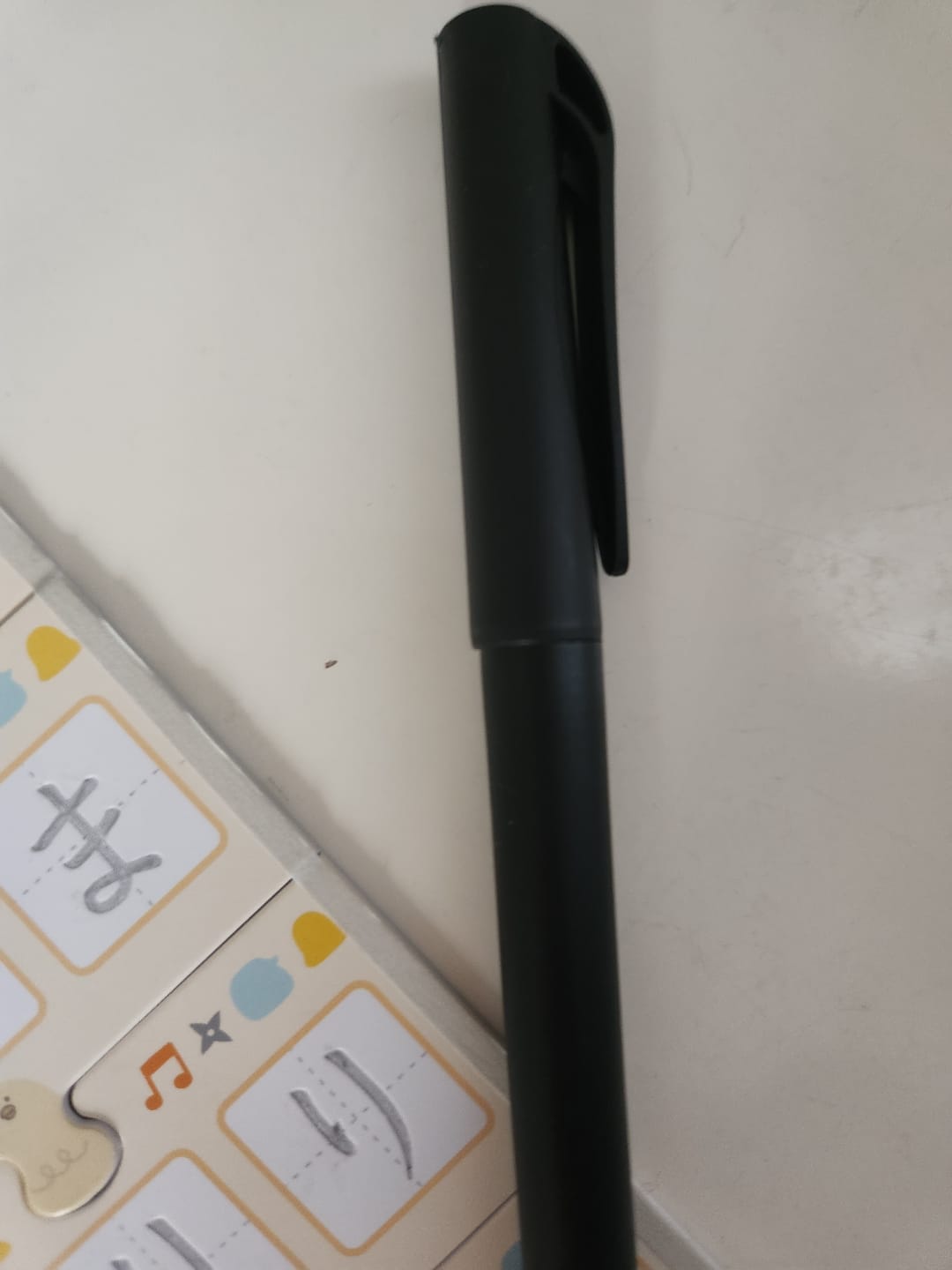 Customer photo review of 文字が消える!? まほうのドリル「お名前とっくん！」
