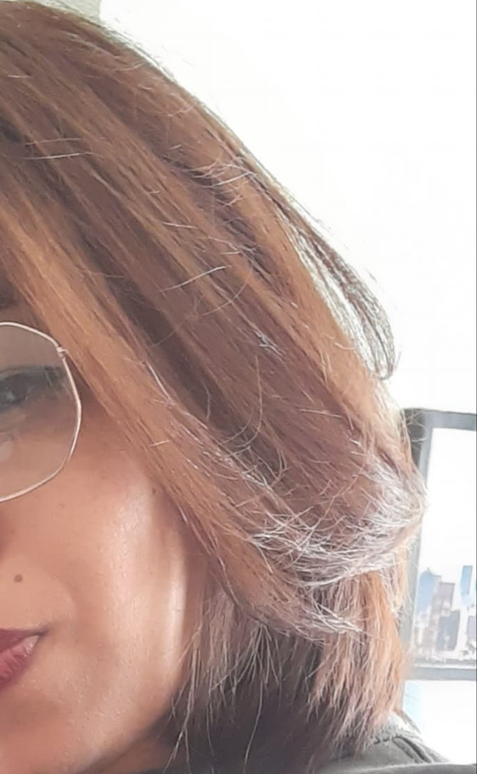 Customer photo review of Lissage Au Tanin Salvatore Blue Gold