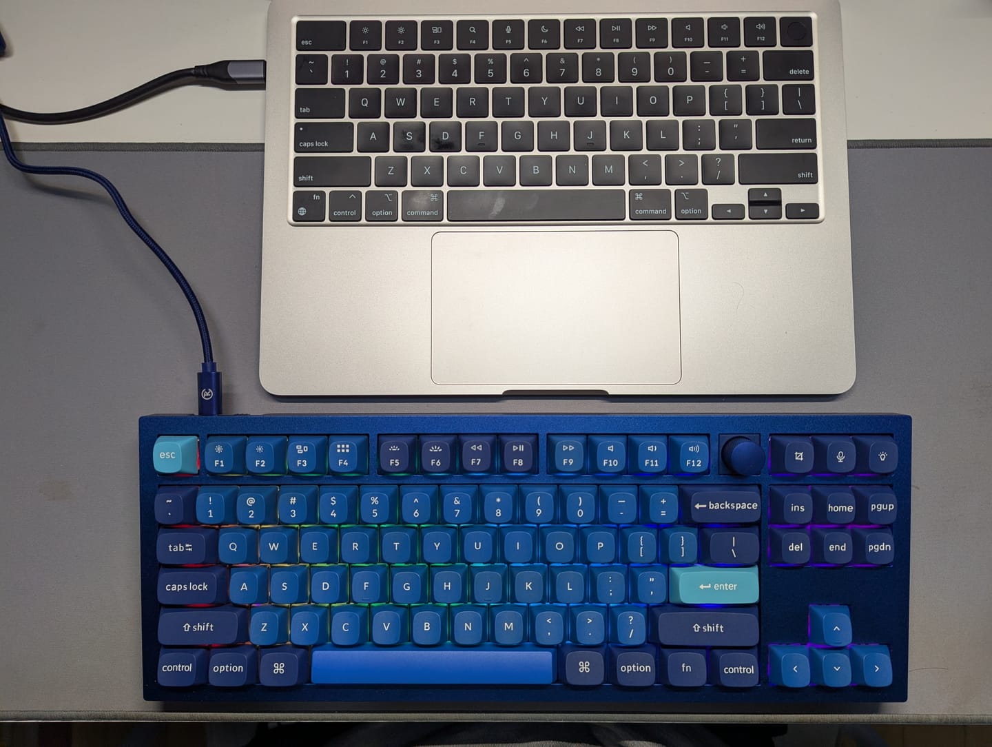 Customer photo review of Keychron Q3 QMK 客製化機械鍵盤(買就送紅或茶軸軸體)