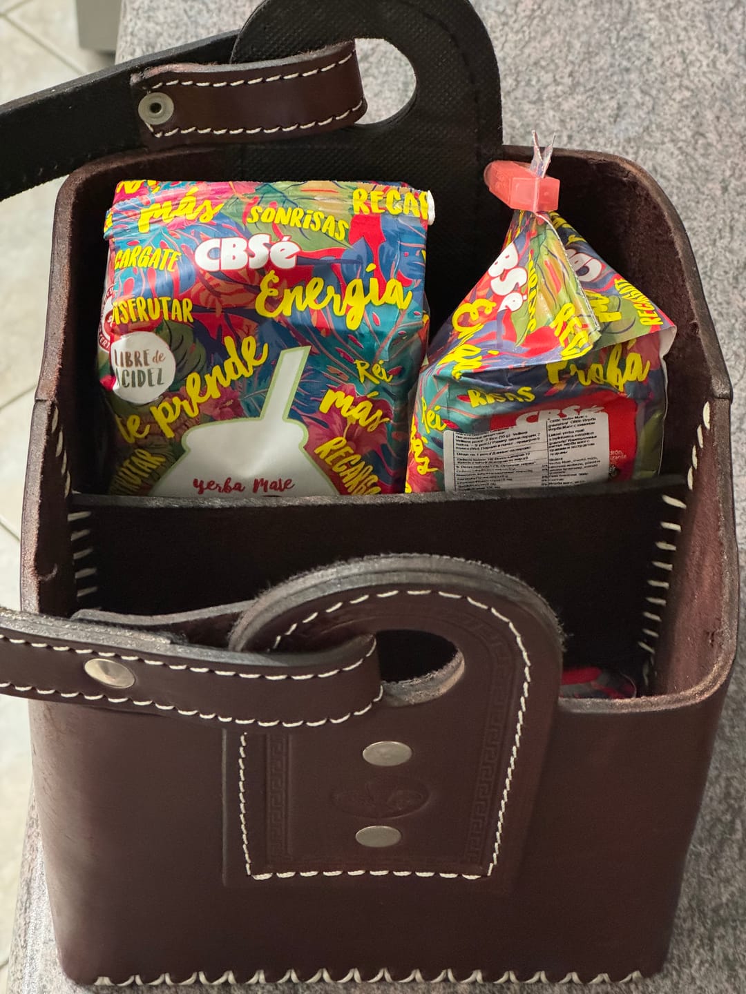 Customer photo review of Cbsé Energia Guarana - Yerba Maté 0,5 Kg