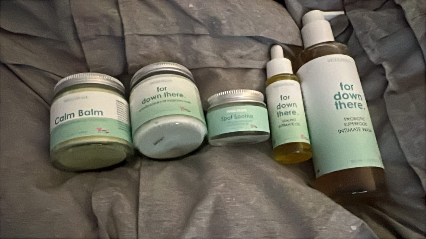 Customer photo review of Superfood Intimate Care Kit