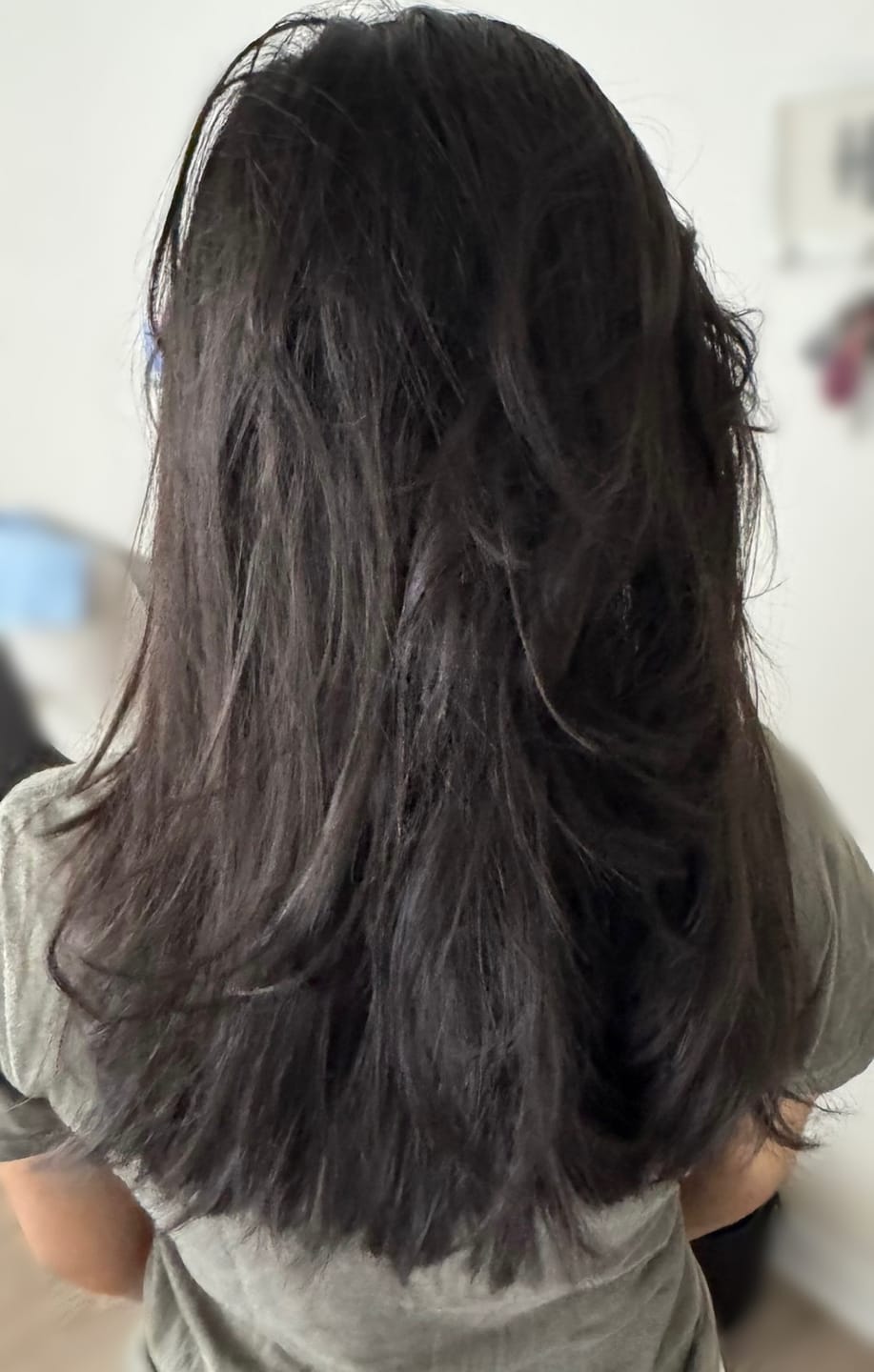 Customer photo review of Nourish & Shine Hair Oil