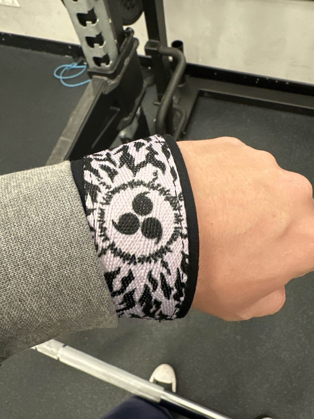 Customer photo review of Curse Mark Lifting Straps