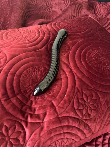 Customer photo review of The Lilith | Black Obsidian Cervix Wand™ (LIMITED EDITION)