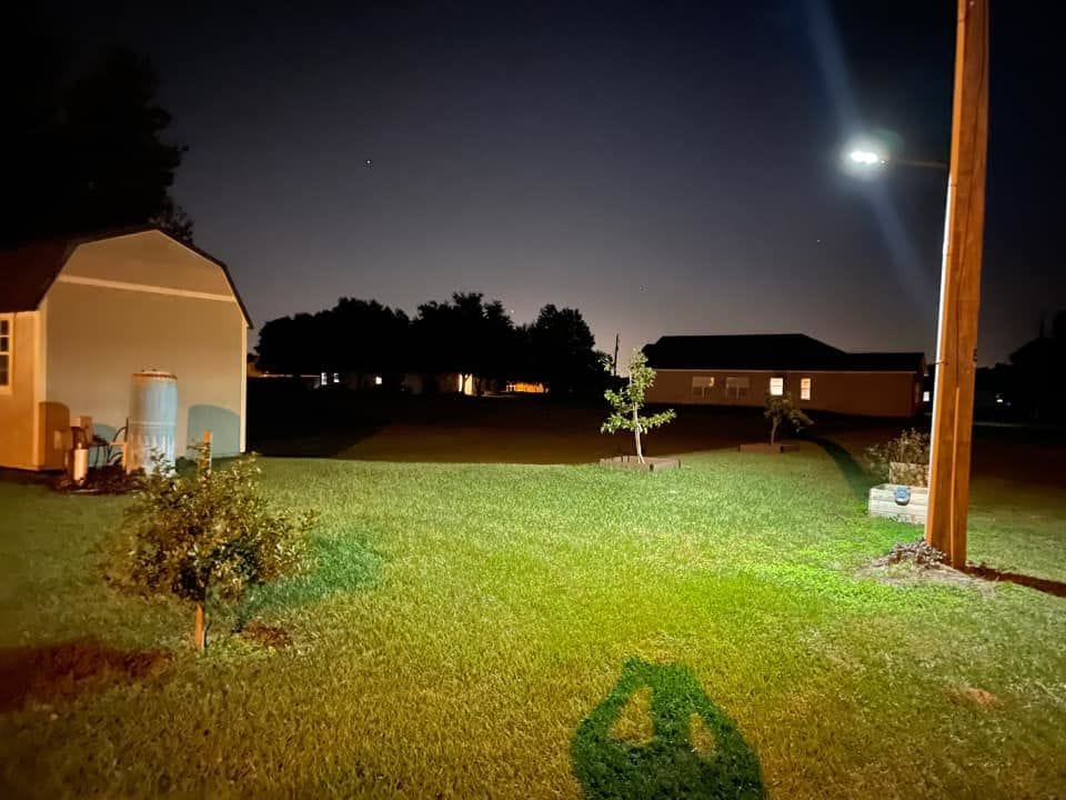 Customer photo review of 175W Solar Street Light 17500 Lumens