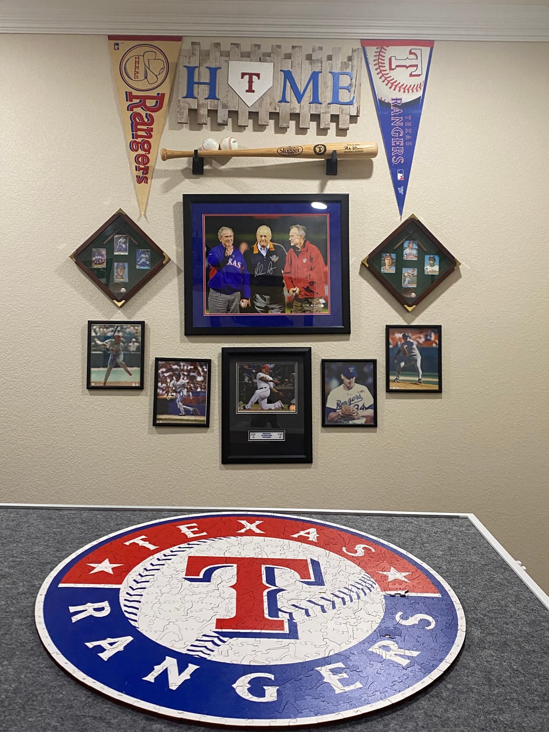Customer photo review of Texas Rangers™ - Wooden Puzzle