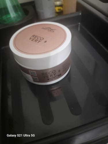 Customer photo review of Recovery Hair Mask