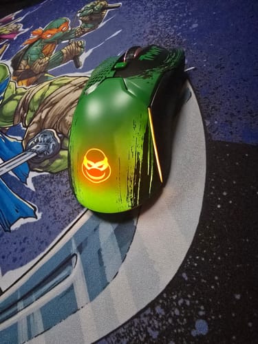 Customer photo review of Wraith M3 Pro Gaming Mouse - Teenage Mutant Ninja Turtles
