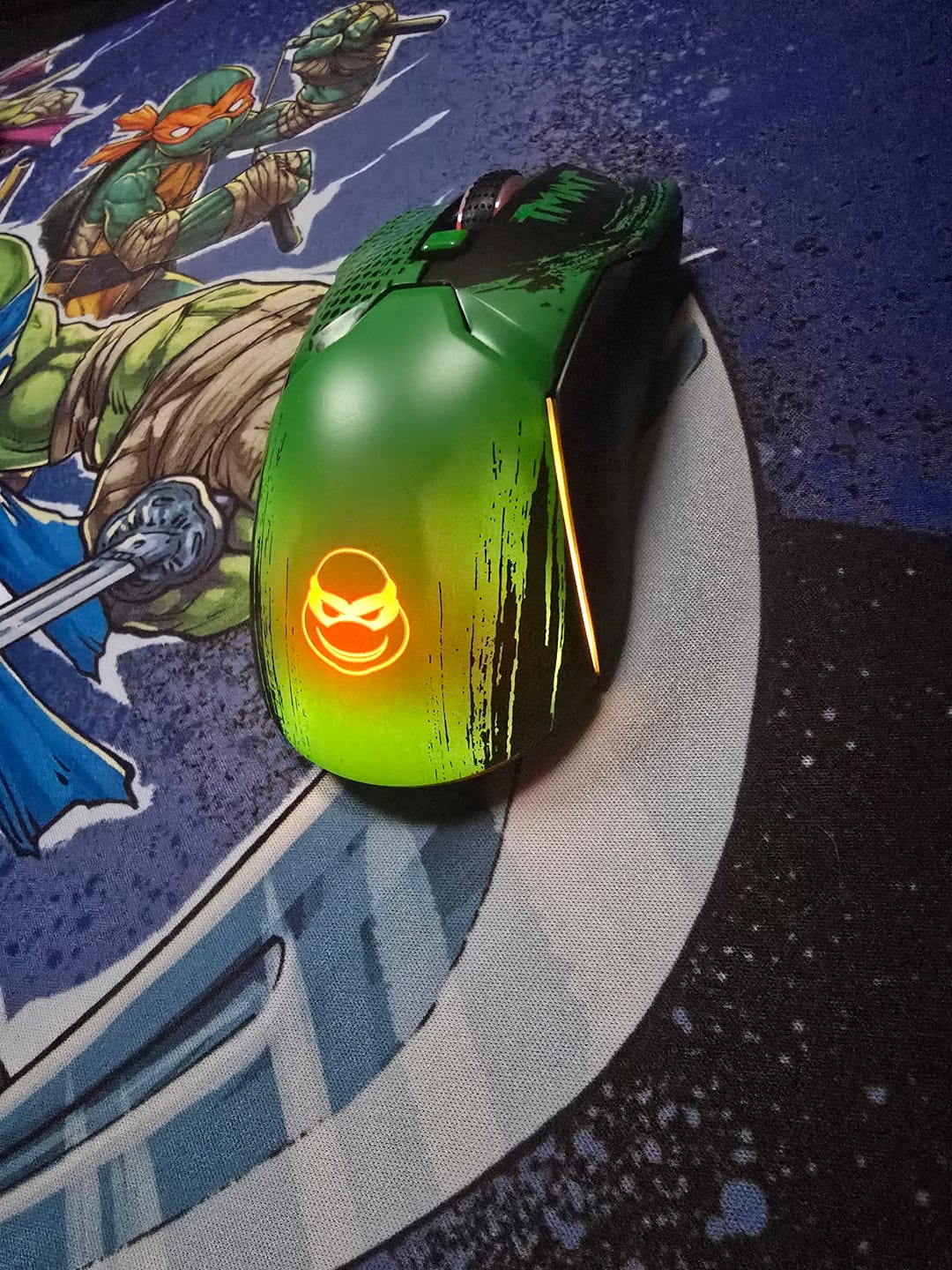 Customer photo review of Wraith M3 Pro Gaming Mouse - Teenage Mutant Ninja Turtles